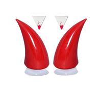 Opdestn Décoration Extérieure Automobile - Ornement De Pare-Chocs Halloween,Cornes Et 3D Modification Automobile pour Camion Moto Amateurs Restauration Pro Détail Personnalisateurs