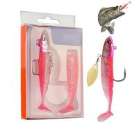Opdestn Leurres pour Bar d'eau Douce - Leurres de Pêche pour la Truite et Le Bass en Eau Salée - pour La Pêche De La Truite avec Swimbaits Et Crankbaits en Rivières Lacs Étangs Côtes Et Divers