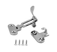 Opdestn Loquet de Porte Marine | Loquet d'Ecoutille Pont,Quincaillerie de Sécurité Inoxydable pour Boîte Électrique, Yacht, Remorque, Portail, Camping-car, Capot, Couvercle de Pont, Armoire,