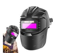 Opdestn Masque de Soudage | Écran Facial Anti-Éblouissement pour Soudure - Visière Large Gamme Anti-Buée Réglable pour Bricolage Réparation Auto