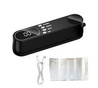 Opdestn Mini Machine À Sceller Sous Vide,Outil de Scellage Alimentaire Rechargeable - Scelleur Sous Vide Rechargeable pour Conservation des Aliments,pour Maison Dortoir Restaurant Appartement