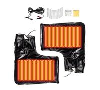 Opdestn Moufle De Poignée De Motocyclette - Couvercle Chauffant 12V Imperméable Au Vent | Gants De Guidon Chauffants Et Imperméables pour Motoneige - pour Motocyclette Cyclisme Quad Vélo Ainsi Que