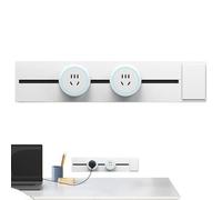 Opdestn Multiprise d'Extension Électrique,Rail pour Bande Multiprise Flexible | Adaptateurs de Prises Mobiles et Détachables pour Salon Maison Cuisine Bureau Dortoir Appartement École Salle d'Étude