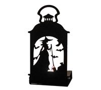 Opdestn Porte-Bougie Halloween - Support de Bougie Pilier Épouvantable,Chandelier Effrayant pour Bureau Table de Chevet Rebord de Fenêtre Chambre Décorations Halloween