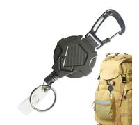 Opdestn Porte-clés Rétractable, Porte Badge à Enrouleur, Accessoire pour Infirmière, Ski, Administration, Éducation et BTP