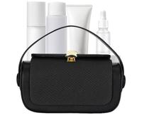 Opdestn Sac Bandoulière | Tote Tendance | Pochette Femme en Tissu à Rabat Poignée Supérieure Fermeture Éclair pour Travail Week-end Mariage Extérieur Anniversaire
