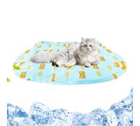 Opdestn Tapis Rafraîchissant pour Chat - pour Chats et Chiens, Coussin Repos Été,Tapis Rafraîchissant en Gel pour Animaux | pour Usage Maison, Fenêtre, Voyage, Siège Auto