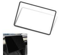 opdooke Cadre protecteur bord écran navig pour BYD Han 15,6 pouces | Cadre Silicone Protéger Accessoire Voiture Compatible Installation Facile Anti-traces Rayures Garniture de Bord sur Mesure