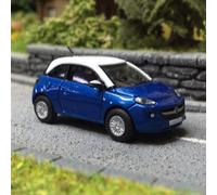 Opel Adam, Bleu Métallisé & Blanc - PCX 870381 - HO 1/87