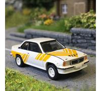 Opel Ascona B 400, blanc, jaune, 1980 - BREKINA 20772 - HO 1/87