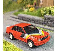 Opel Ascona B 400, rouge, gris, jaune, 1980 - BREKINA 20771 - HO 1/87