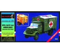 Opel Blitz 4x4 Krankenwagen - 1:35e -