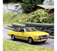 Opel Commodore B coupé Jaune / toit Noir - PCX870347 - HO 1/87