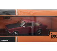 Opel Kadett C Coupé Sr 1976 Rouge Noir Maquette de Voiture 1:43 ixo models