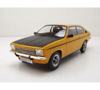 Opel Kadett C Coupé Sr 1975 Orange Noir Maquette de Voiture 1:18 MCG