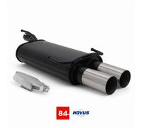 Opel Kadett E Silencieux Sportif 2x76mm RL-Design