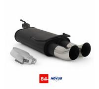 Opel Kadett E Sport Silencieux D'Échappement 2x76mm DTM