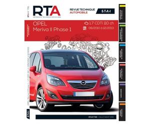 Opel Meriva Yii 1.7 Cdti 110chy(9/10 A12/13)