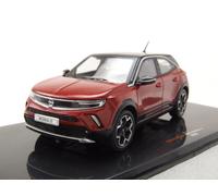 Opel Mokka-E 2022 Rouge Foncé Métallique Modèle Réduit 1:43 Ixo Models