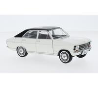 Opel Olympia A Blanche Toit Noir 1967 1/24 Whitebox