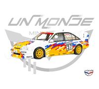 Solido Voiture miniature 1:18 Opel Omega Evo 500 Blanc n°37 V. Strycek DTM 1991