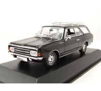 Opel Rekord C Caravan Kombi 1969 Noir Modèle Réduit 1:43 Maxichamps