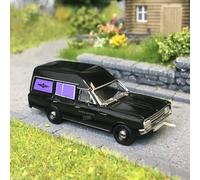 Opel Rekord C Corbillard, noir, 1968 - BREKINA 20676 - HO 1/87