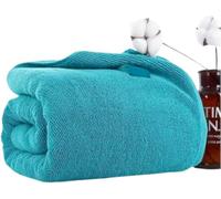 Opel tex Drap de Bain Extra Large de qualité supérieure - 150 x 200 cm - Serviettes 100% Coton égyptien Super Doux, séchage Rapide et Absorbant - Énorme Drap de Bain 600 g/m² (Bleu Sarcelle/Turquois