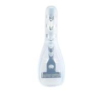Opemg Protecteur de rasoir manuel transparent portable pour homme - Boîte en plastique - Boîte de rangement - Étui de protection pour rasoir électrique - Rasoir et épilation