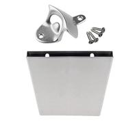 Open Bottle Open - Wall Mounted Magnetic Alloy openerWith Storage Bucket | Magnetic Bottle openerWall Mounted | Ergonomic Design For Home Kitchen Bar Apartment Restaurant Dad Husband Beer Use