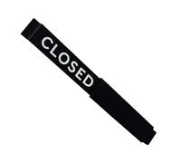Open Closed Sign | Open Signs Indicateur de porte coulissante - Affichage de texte clair en couleur pour fenêtre de vitrine d'entreprise