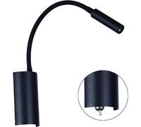 Open Design Nuto applique murale 1x3 W noir OR81718