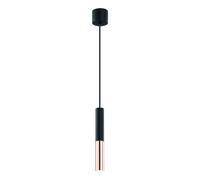 Open Design Slimi lampe suspendue 1x3.5 W noir-or rose OR80827