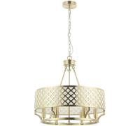 Open Design Verno lampe suspendue 6x12 W blanc-doré OR84382