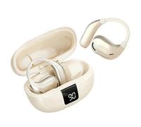 Open Ear Earbuds - ABS Ergonomic Stereo Sound Earphones, Wireless Earbuds, Stereo Sound Noise Cancelling Long Playtime, 8.5×6×2cm Lightweight Open Headphones For Home Office Travel Sports Runn