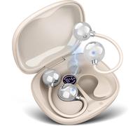 Open Ear Écouteurs Bluetooth 5.4 Avec Basse Profonde Et Appel Clair, Ecouteurs Bluetooth Sans Fil Sport Ultra Confortables Sans Avoir À Pénétrer Profondément Dans Le Canal Auditif[J201]