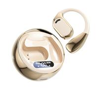 Open Ear Headphones, Noise Canceling Headset Sports Earphones, Wireless V5.4, HD Binaural calls, ENC call noise reduction, Earring Earphone Open Ear Earbuds Earpiece for Workout, 1.93x1.38x0.71 inches