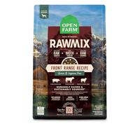 Open Farm RawMix Recette de première gamme sans céréales pour chiens, comprend des croquettes, du bouillon d'os et des crus lyophilisés, inspirée par la nature, protéines élevées par l'homme et fruits