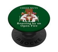 Open Fire Word Humour Noix Échecs PopSockets PopGrip Adhésif