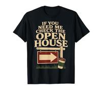 Open House Survival Real Estate Agent Cadeau T-Shirt