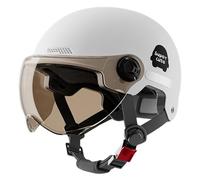 Open Motorcycle Security Coquille - Scooter - Chapeau pour homme - Été - Protection de l'autorité faciale - Cône d'appel adulte pour adulte