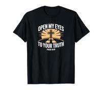 Open My Eyes to Your Truth Psaume 119:18 Écriture T-Shirt