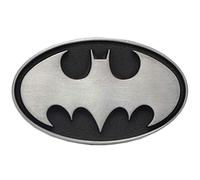 Open Road Brands DC Comics Bouton de commode en métal avec logo Batman en relief - Bouton de tiroir Batman pour chambre à coucher ou cave