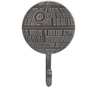 Open Road Brands Disney Star Wars Crochet mural en fonte pour manteaux, vestes, clés et plus encore, en forme d’étoile noire