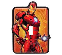 Open Road Marques Iron Man en métal Plaque de commutateur