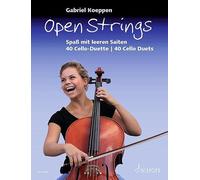 Open Strings: Spaß mit leeren Saiten. 2 cellos. Recueil de pièces instrumentales.