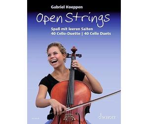 Open Strings: Spaß mit leeren Saiten. 2 cellos. Recueil de pièces instrumentales.
