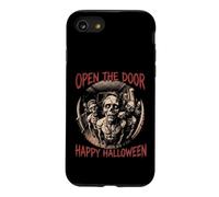 Open The Door Happy Halloween Horde de Zombies Coque pour iPhone SE (2020) / 7/8
