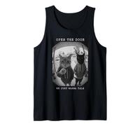 Open The Door Judas Cats Hoodies Funny Meme Débardeur
