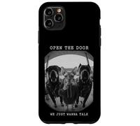 Open The Door We Just Wanna Talk Spynx Cat Pets Judas Coque pour iPhone 11 Pro Max